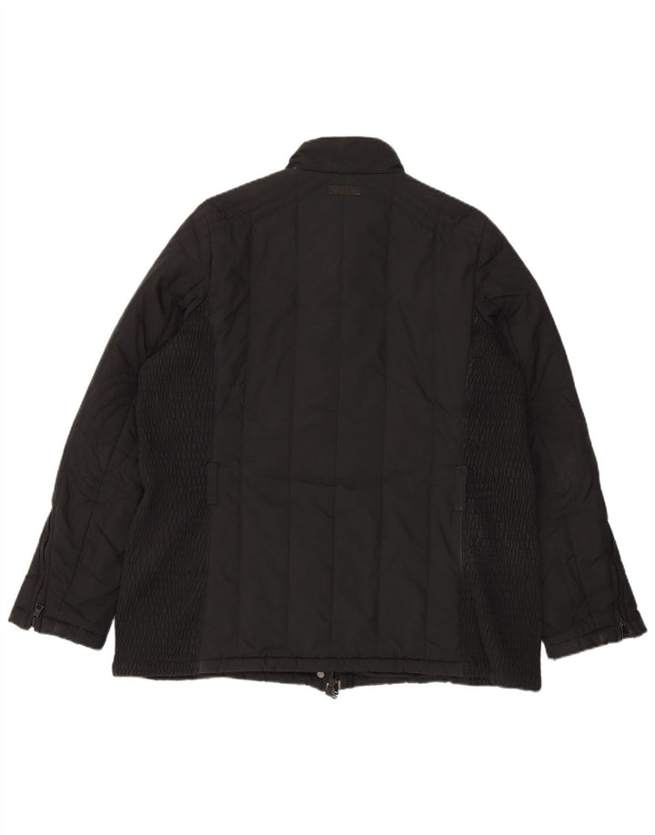Marlboro Classics Herren Wattierte Jacke UK 40 Large Schwarz