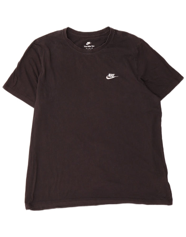 Nike Herren T-Shirt Top XL Schwarz Baumwolle