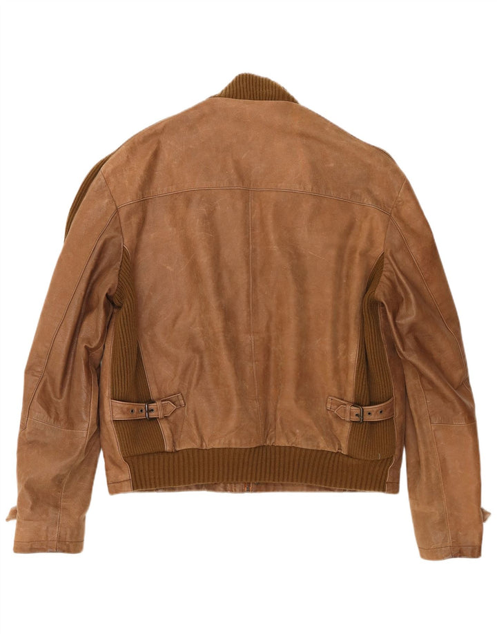 Conbipel Herren Lederjacke IT 56 2XL Braun