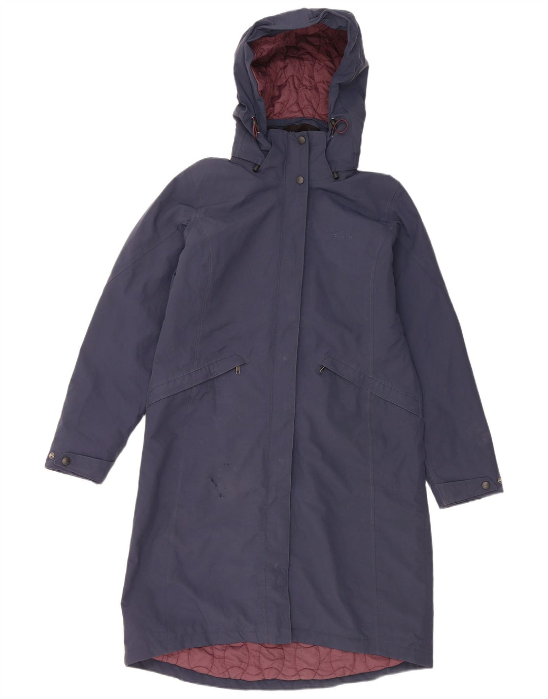 Rohan Damen-Parka mit Kapuze, übergroß, Gr. 10, Marineblau