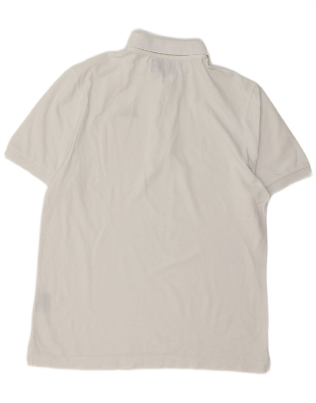 Kappa Herren-Poloshirt aus mittelweißer Baumwolle