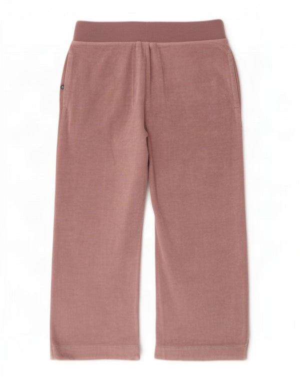 Marks & Spencer Damen-Trainingshose aus Velours mit weitem Bein, Gr. 16, Rosa