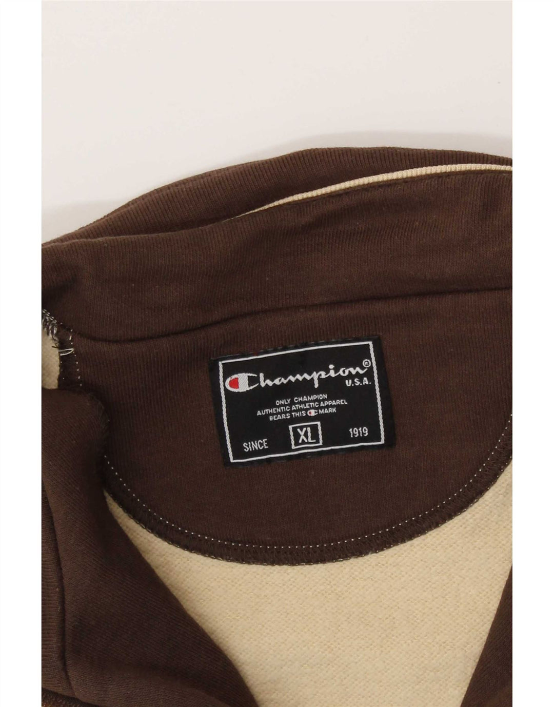 Champion Herren-Trainingsanzugoberteil, XL, Beige