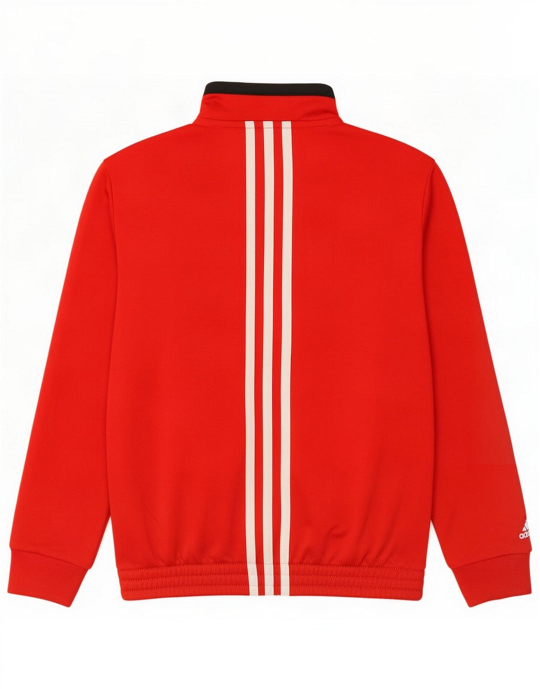 Adidas Jungen Grafik-Trainingsanzug-Top-Jacke, 9–10 Jahre, rotes Polyester