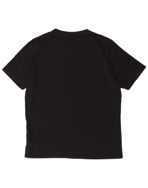 Liu Jo Herren T-Shirt Top Large Schwarz Baumwolle