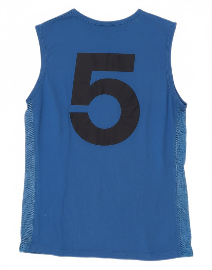 UMBRO Mens Graphic Vest Top UK 38/40 Medium Blue Cotton