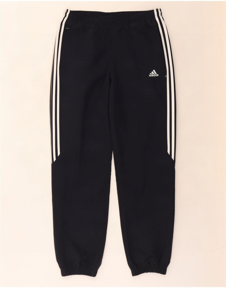 Adidas Herren-Trainingshose, Jogginghose, Mittelblau, Polyester