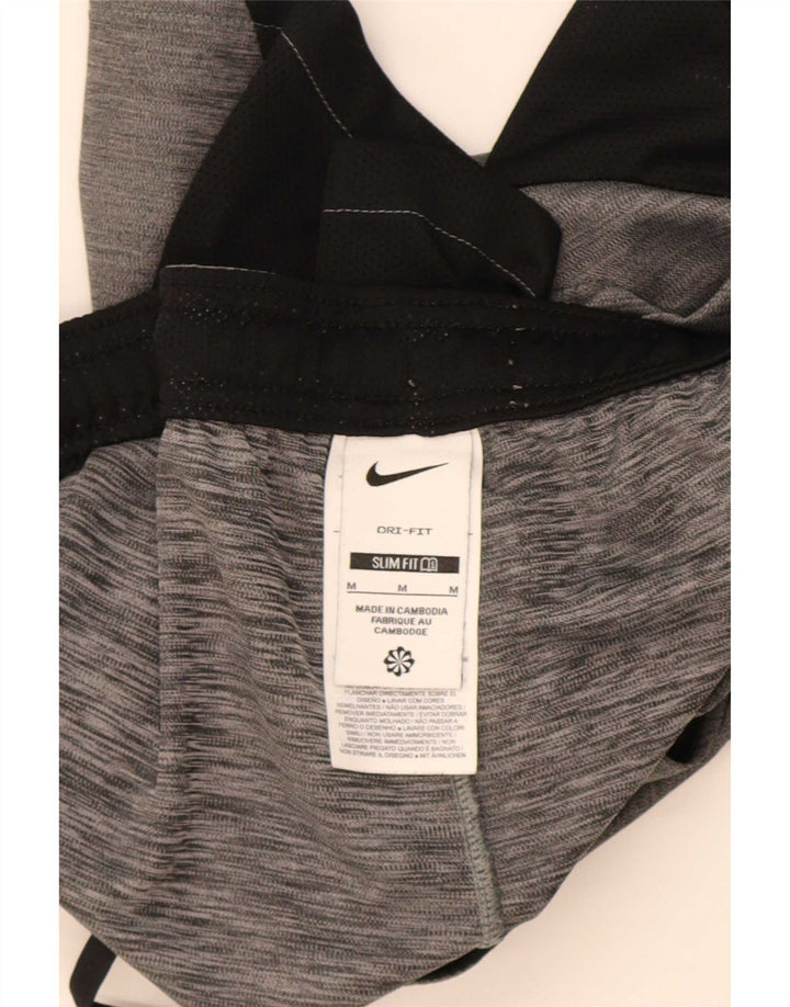 Nike Herren Dri Fit Slim Sportshorts Mittelgraues Polyester
