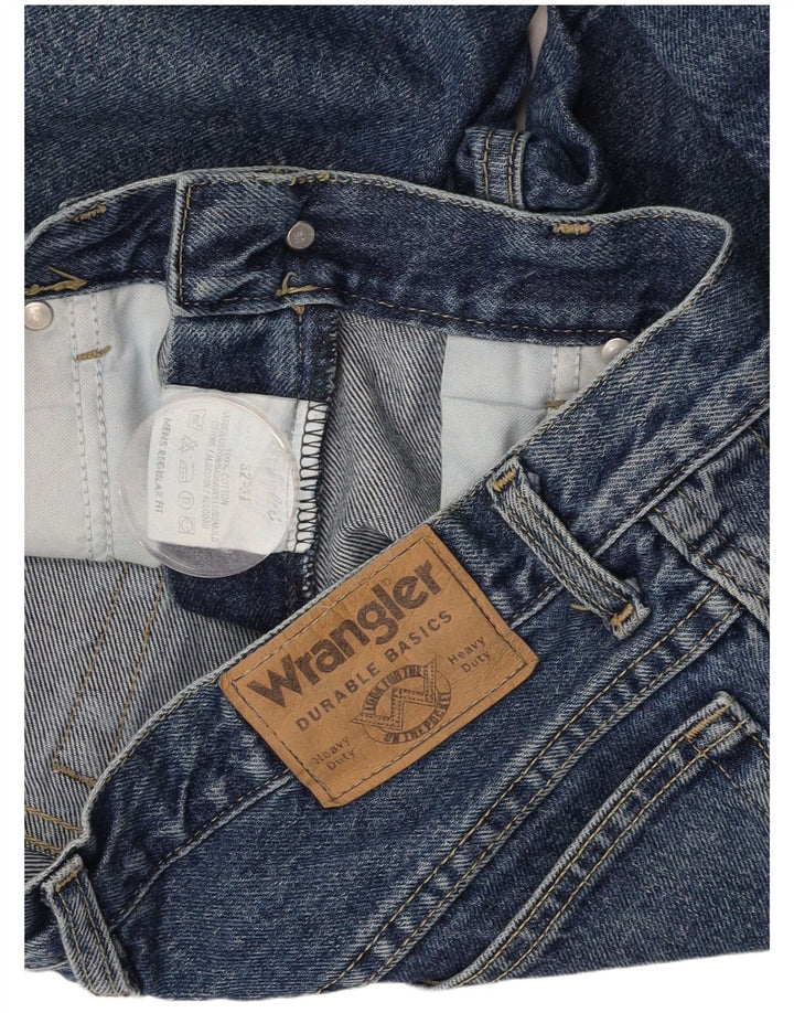 WRANGLER Herren-Jeans mit normaler Passform, gerade Passform, W32, L32, Blau, Baumwolle