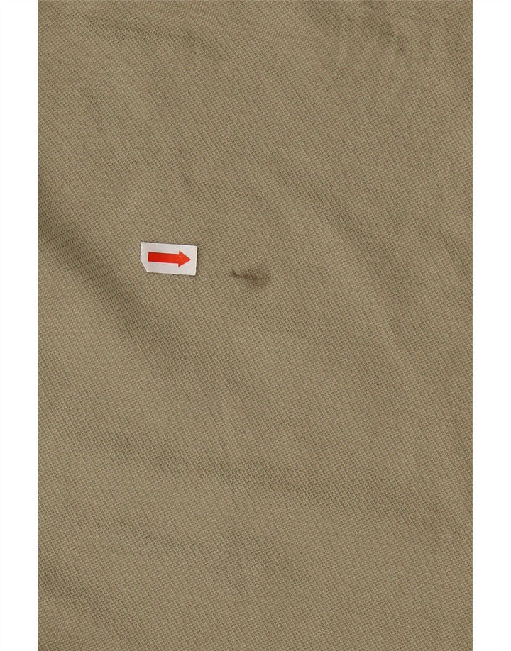 SERGIO TACCHINI Herren-Top, langärmelig, groß, Khaki, Baumwolle