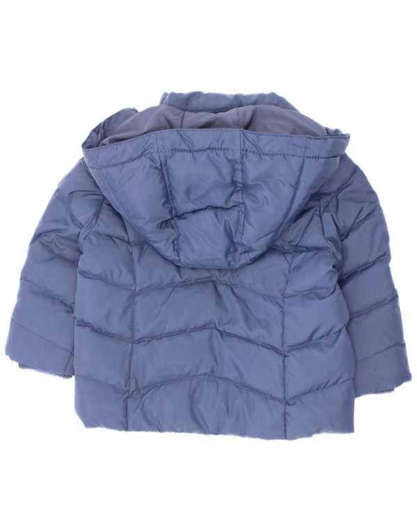 Tommy Hilfiger Baby-Jungen-Jacke mit Kapuze, 12–18 Monate, Marineblau
