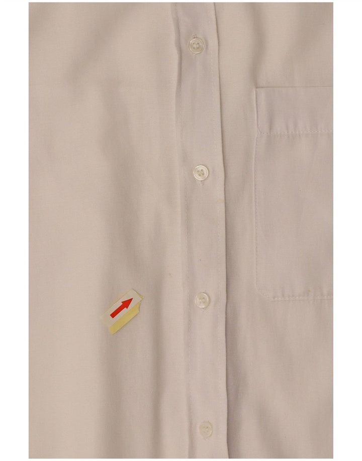 ZARA Damen-Oversize-Hemd, UK 10, Größe S, weiße Baumwolle