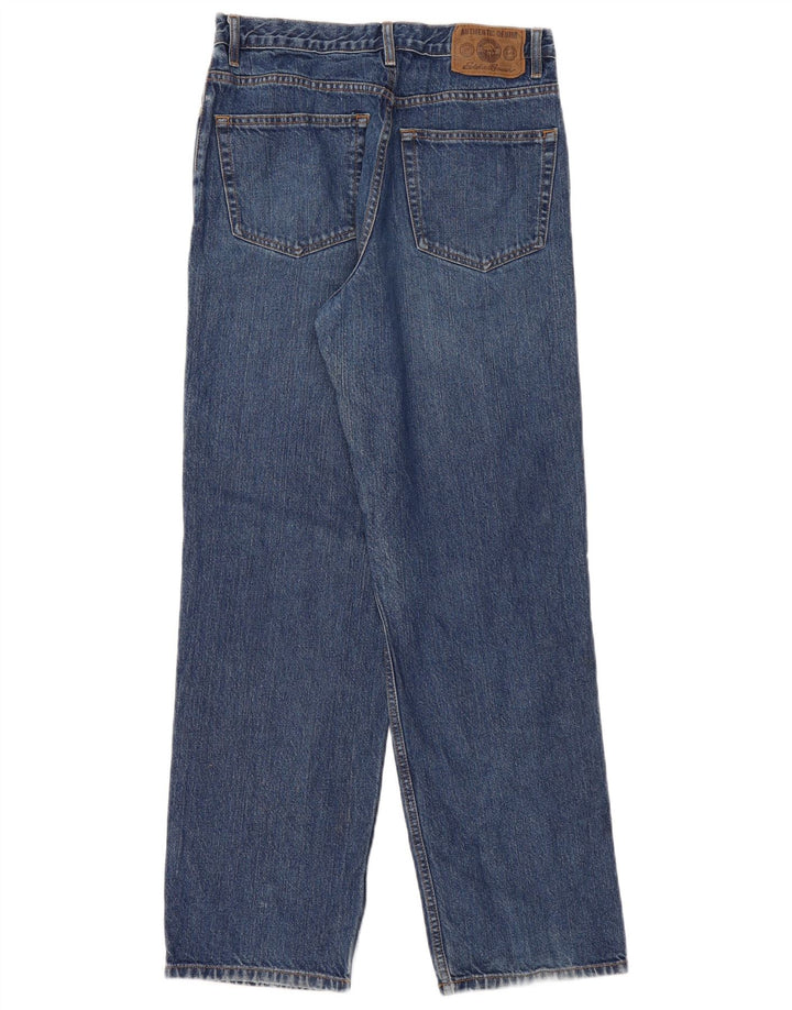 Eddie Bauer Damen Straight Jeans W30 L31 Blau