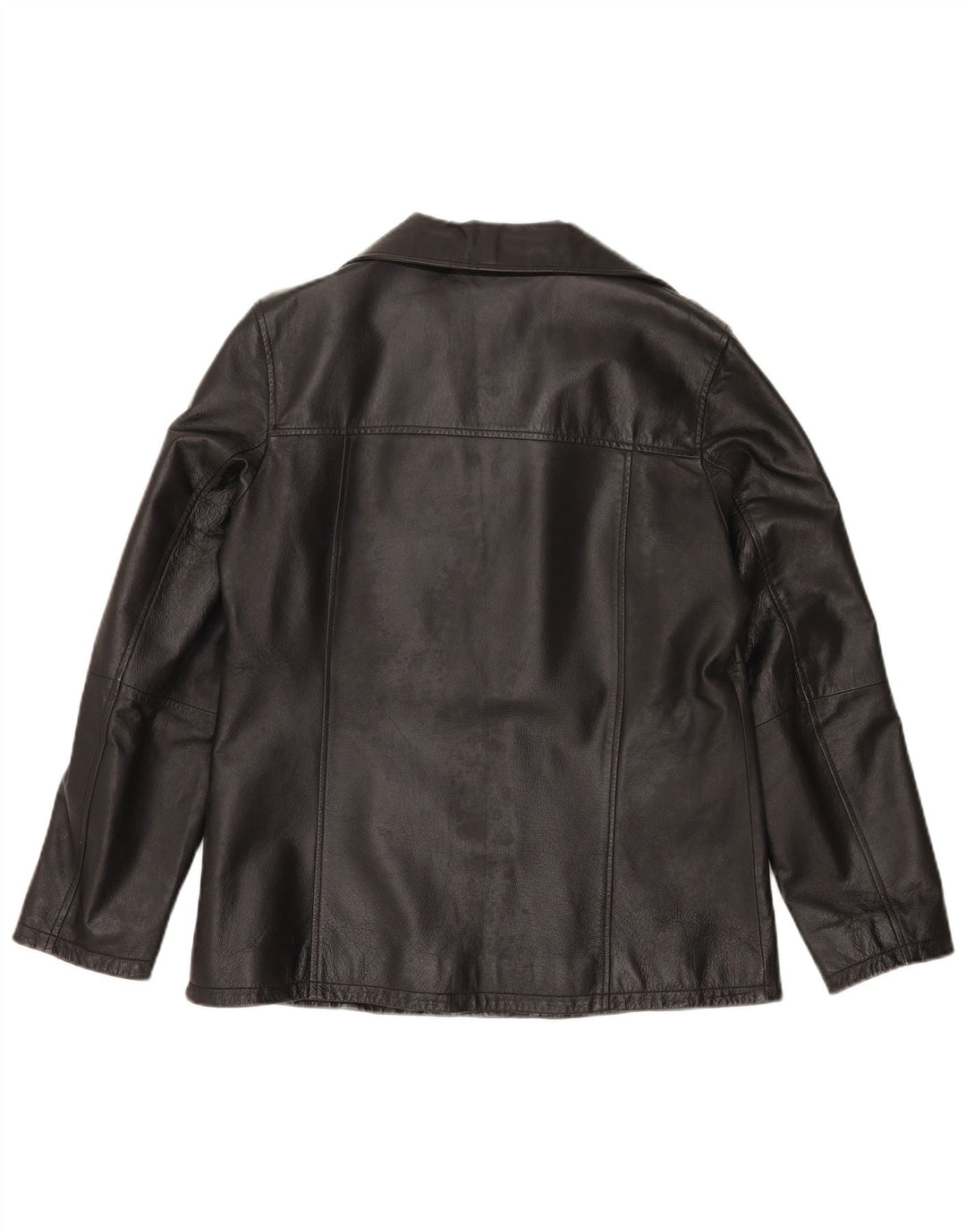 Conbipel Damen Lederjacke IT 48 XL Schwarzes Leder