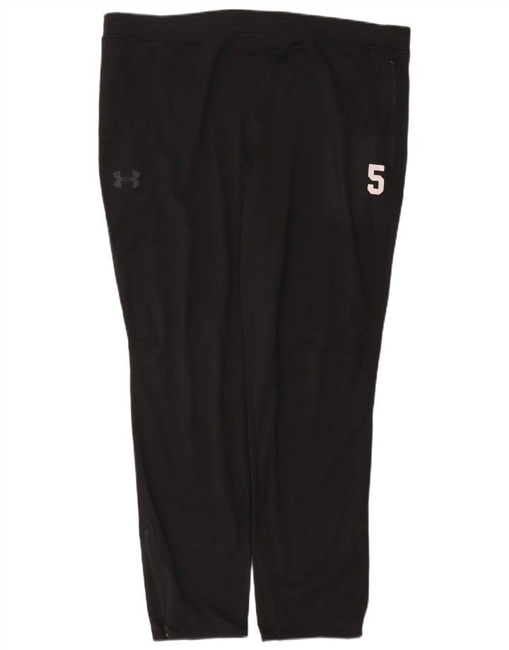 UNDER ARMOUR Herren Heat Gear Trainingshose 2XL Schwarz Polyester