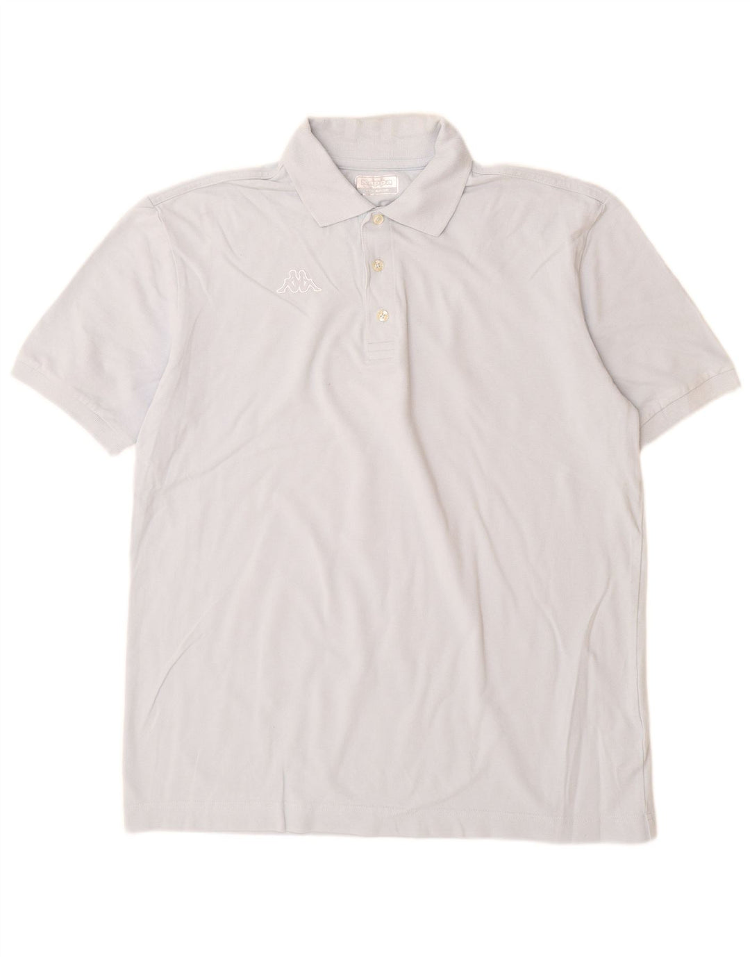 Kappa Herren Poloshirt 2XL Blau Baumwolle