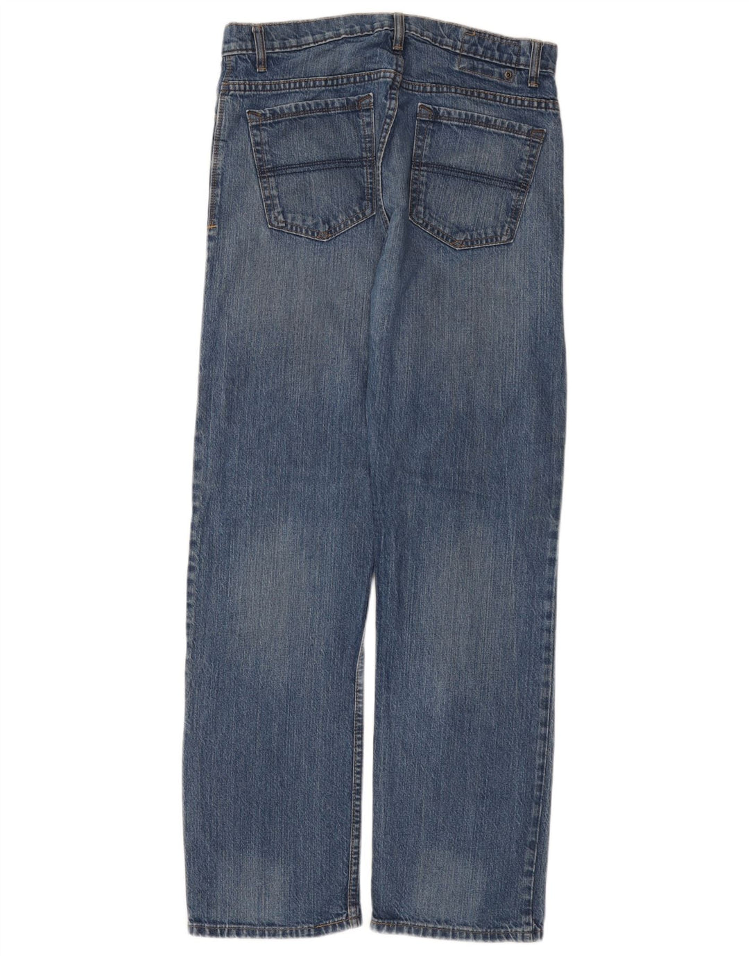 Marks & Spencer Herren Straight Jeans W32 L31 Blaue Baumwolle