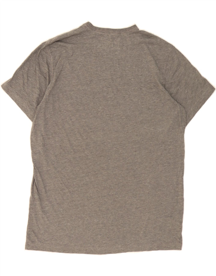 EDDIE BAUER Mens Graphic T-Shirt Top Large Grey Polyester Vintage Eddie Bauer and Second-Hand Eddie Bauer from Messina Hembry 