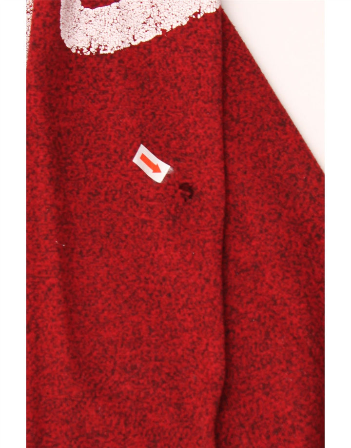 SUPERDRY Herren Grafik-T-Shirt-Oberteil aus mittelroter Baumwolle