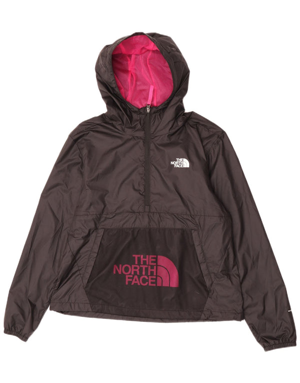 The North Face Damen Kapuzenpullover Regenjacke UK 16 Large Schwarz