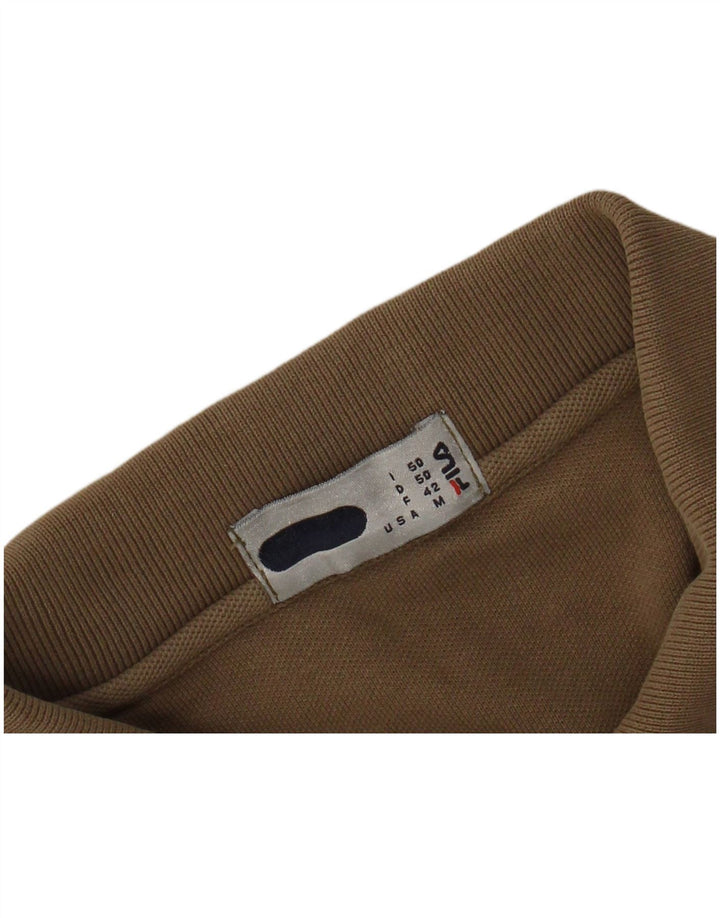 FILA Herren Poloshirt Mittelbraun