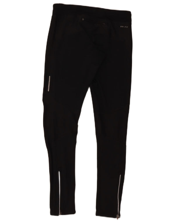 Nike Damen Dri Fit Leggings UK 10 Small Schwarz Polyester