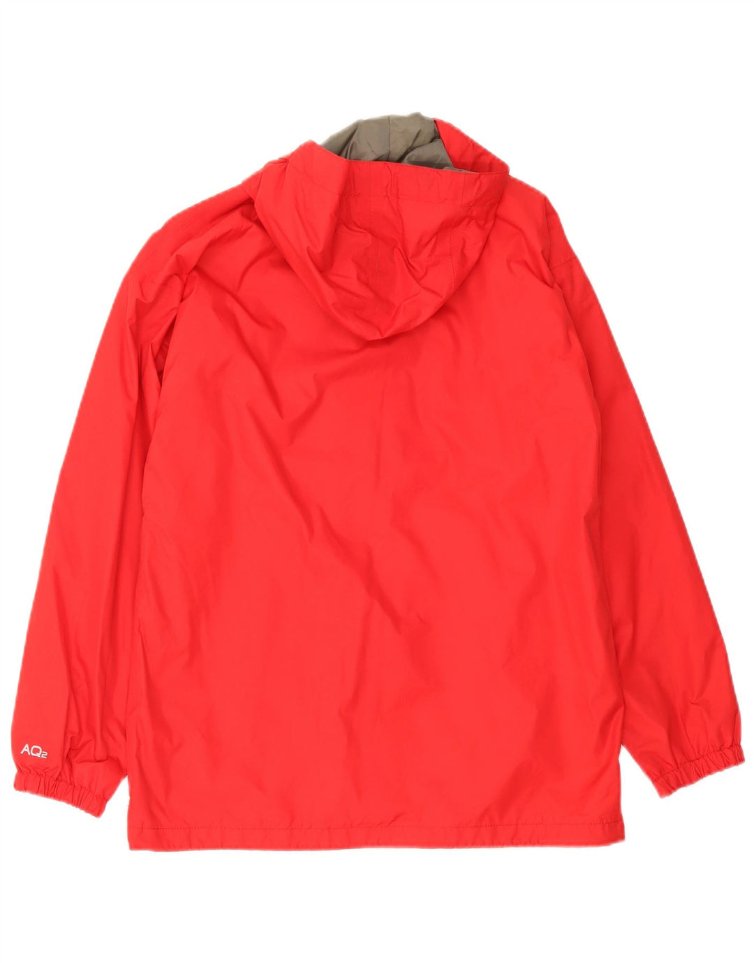 Berghaus Jungen-Regenjacke mit Kapuze, 12–13 Jahre, rotes Nylon