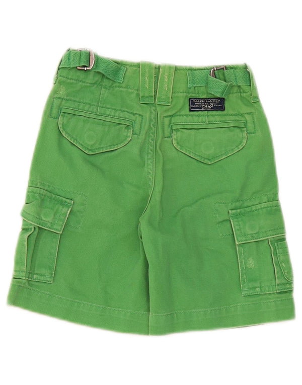 Polo Ralph Lauren Baby-Jungen-Cargoshorts, 18–24 Monate, W22, grüne Baumwolle