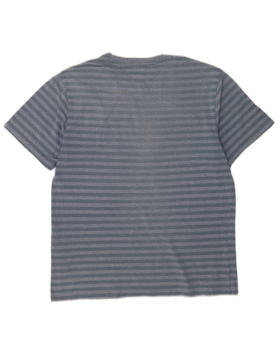 Levi's Herren-Standard-T-Shirt-Oberteil, kleine blaue Nadelstreifen-Baumwolle