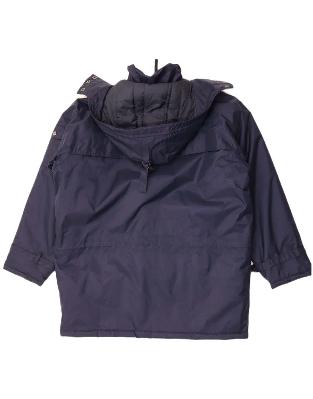 Helly Hansen Herren-Mantel mit Kapuze, übergroß, gepolstert, Größe 36, Marineblau