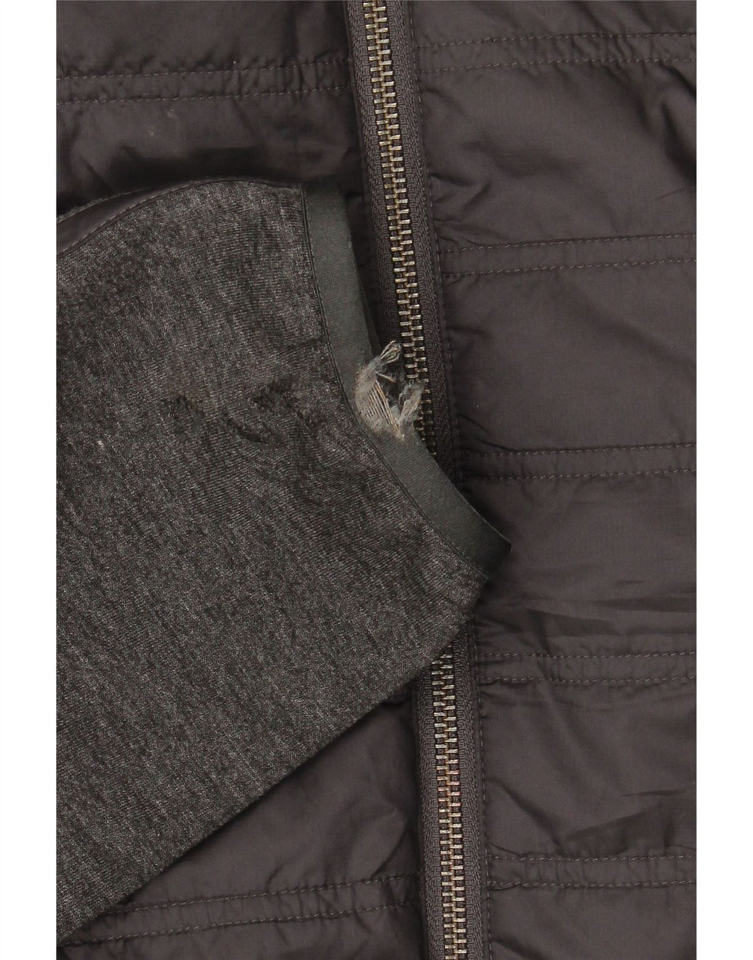 Adidas Herren Wattierte Jacke UK 42 XL Schwarz Polyester