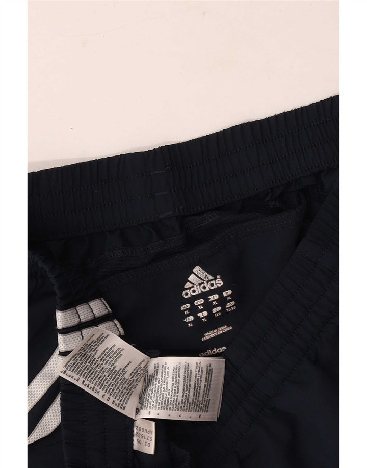 Adidas Herren Sport Shorts XL Marineblau Polyester