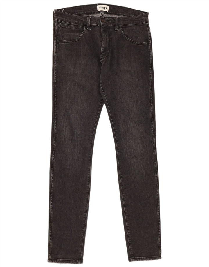 Wrangler Herren Bryson Slim Jeans W30 L34 Graue Baumwolle