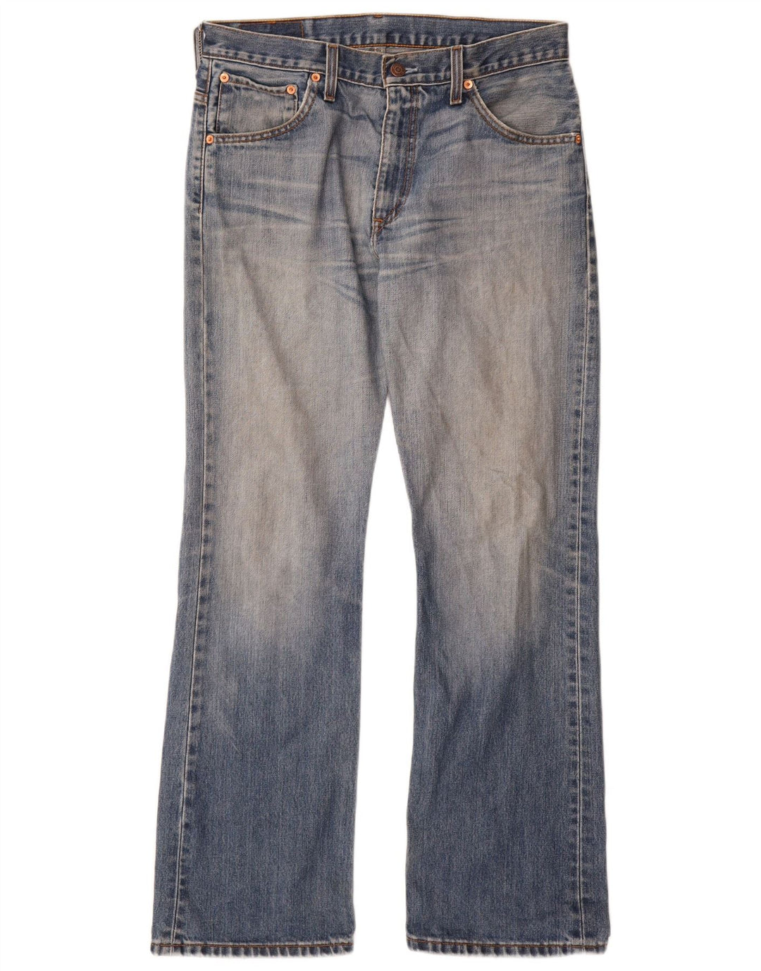 Levi's Herren 507 Bootcut Jeans W32 L32 Blaue Baumwolle