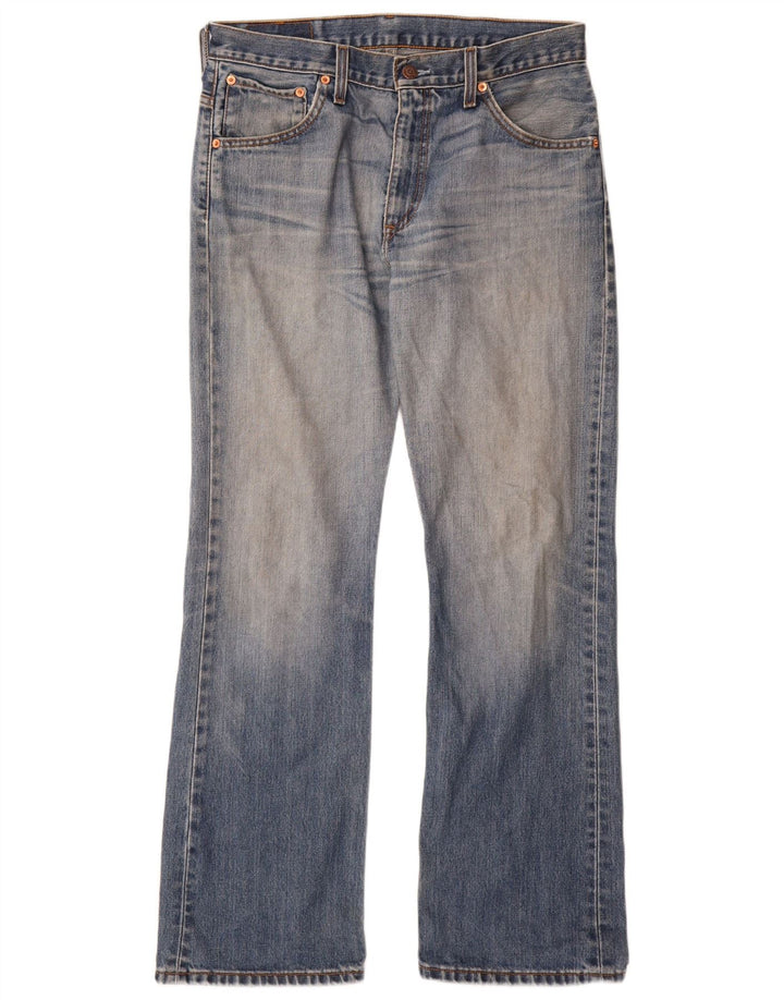 Levi's Herren 507 Bootcut Jeans W32 L32 Blaue Baumwolle