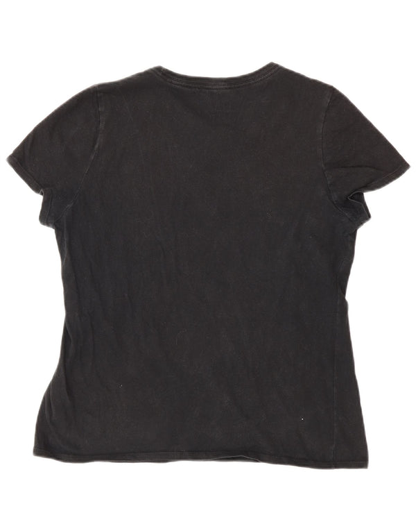 Nike Mädchen Athletic Cut Graphic T-Shirt Top 13–14 Jahre XL Schwarz Baumwolle