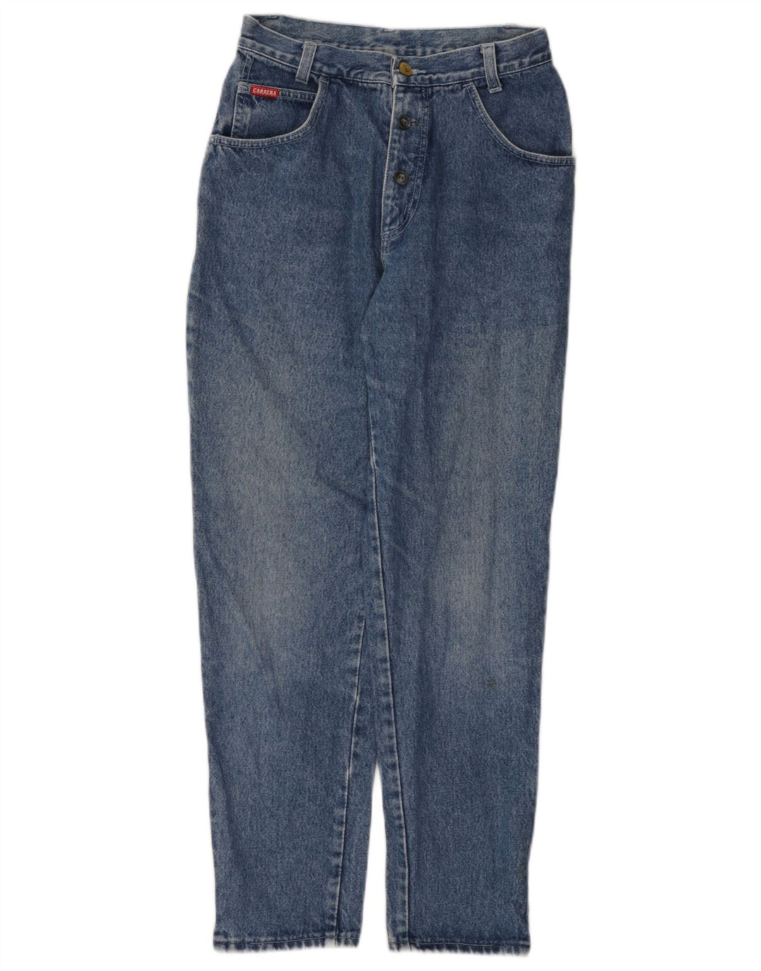 Carrera Damen Tapered Jeans W26 L27 Blau