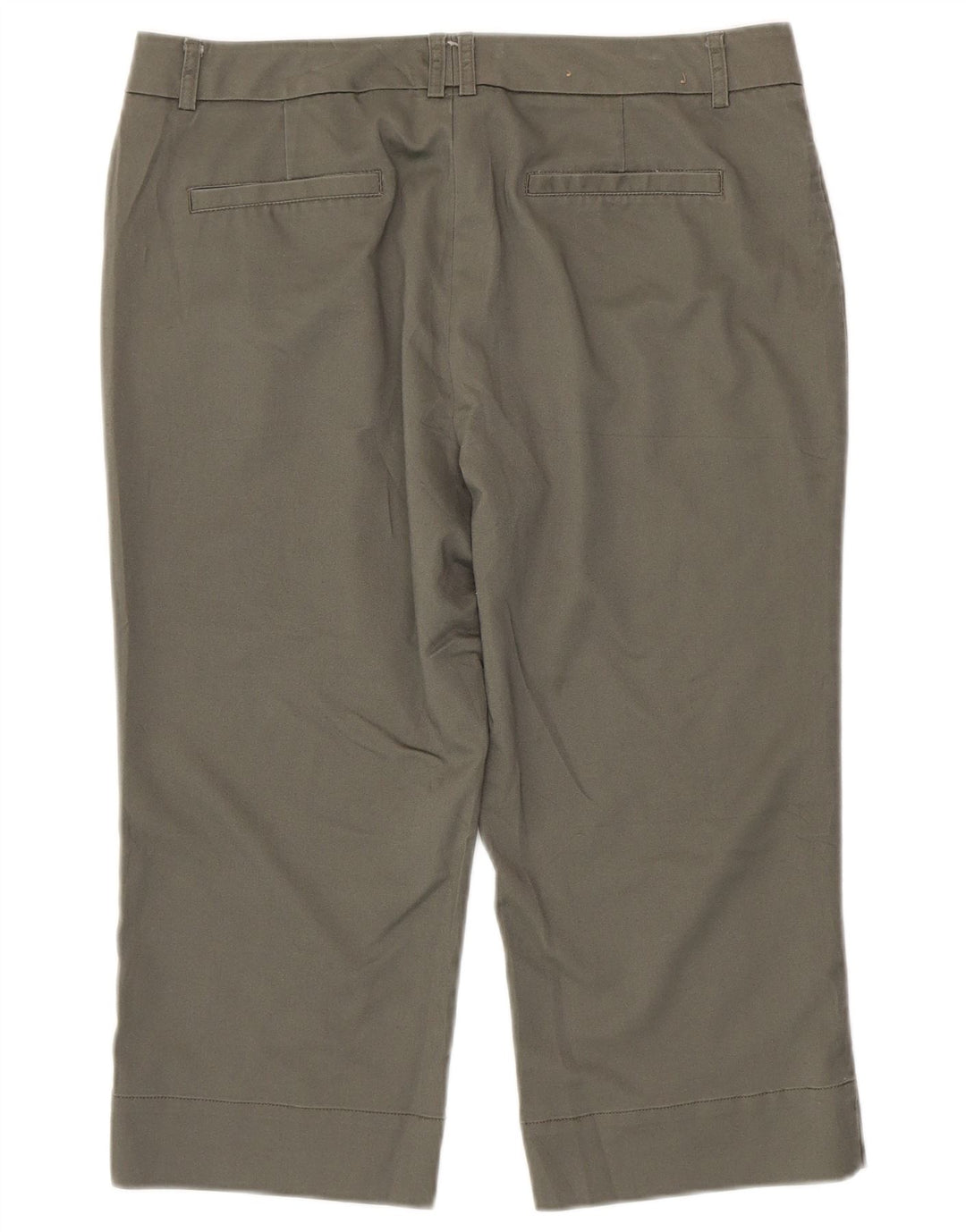 Dockers Damen Caprihose US 10 Large W34 L20 Graue Baumwolle