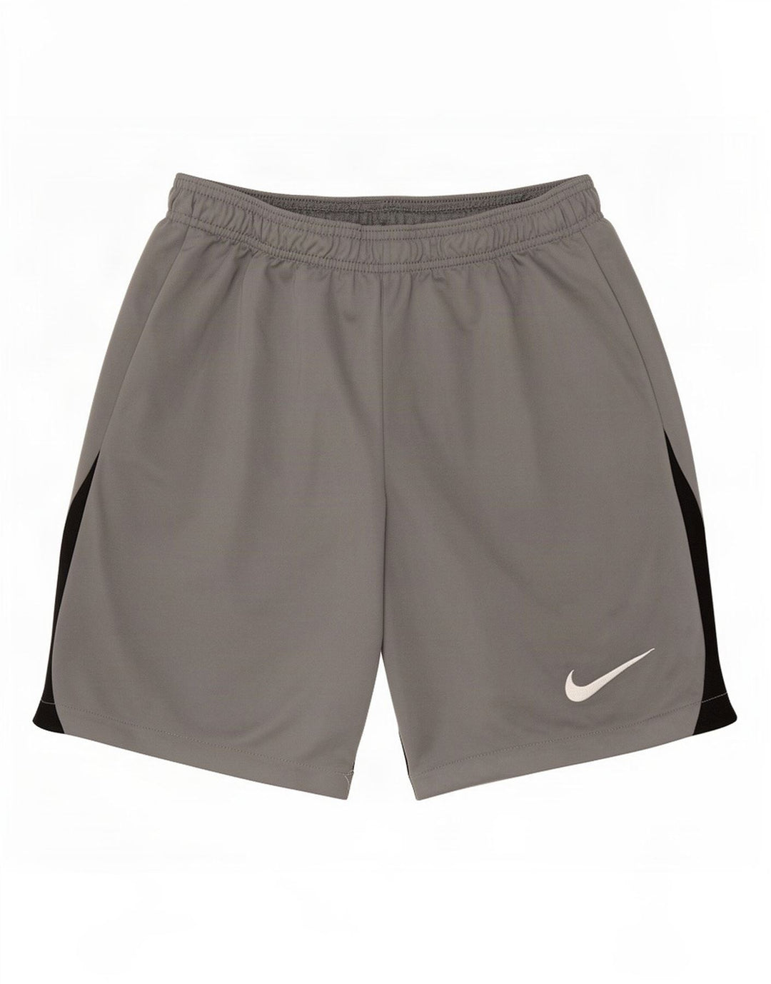 Nike Herren Dri Fit Slim Sportshorts, klein, graues Farbblock-Polyester