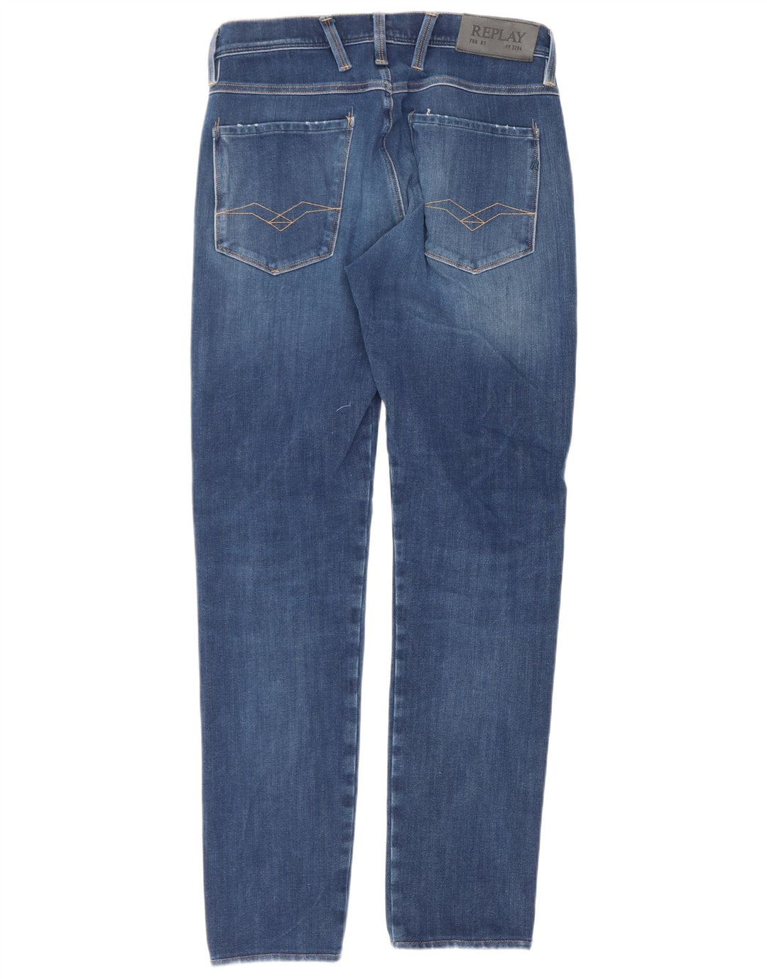 Replay Herren Slim Jeans W28 L30 Blaue Baumwolle