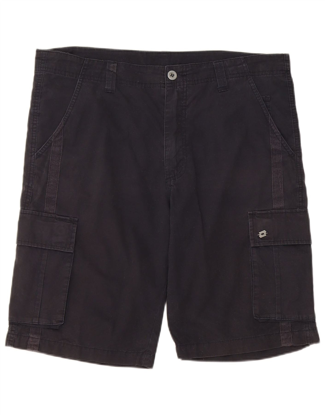 Lotto Herren Cargo-Shorts W36 Große marineblaue Baumwolle