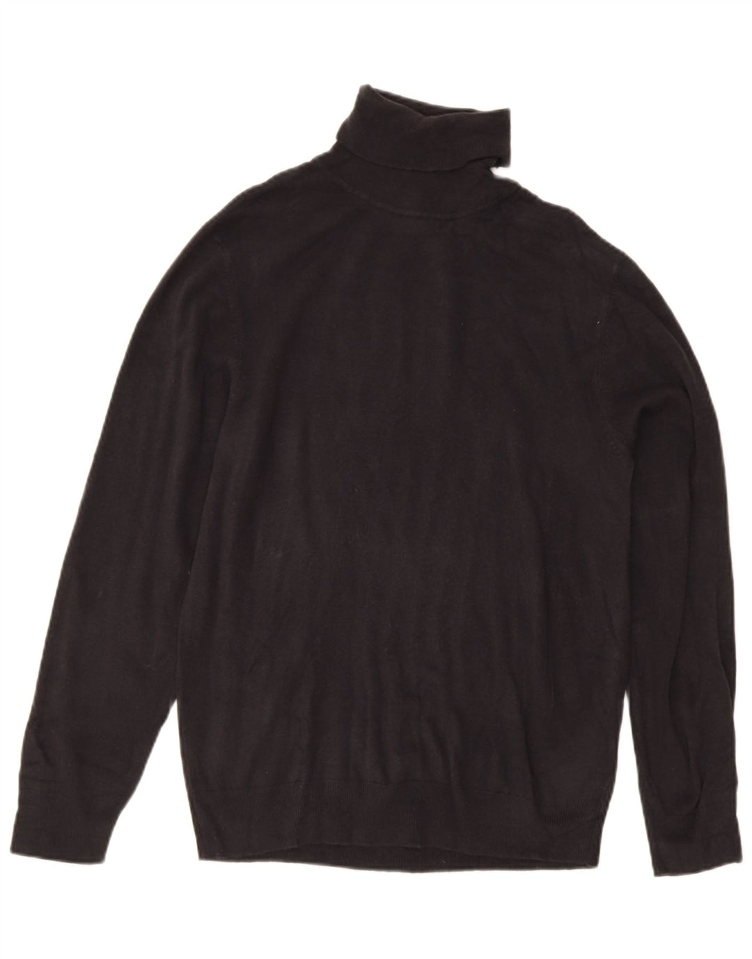 Marks & Spencer Herren Blue Harbor Rollkragenpullover Pullover Mittelschwarz