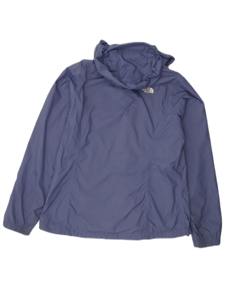 The North Face Damen-Regenjacke mit Kapuze, UK 16, großes blaues Nylon