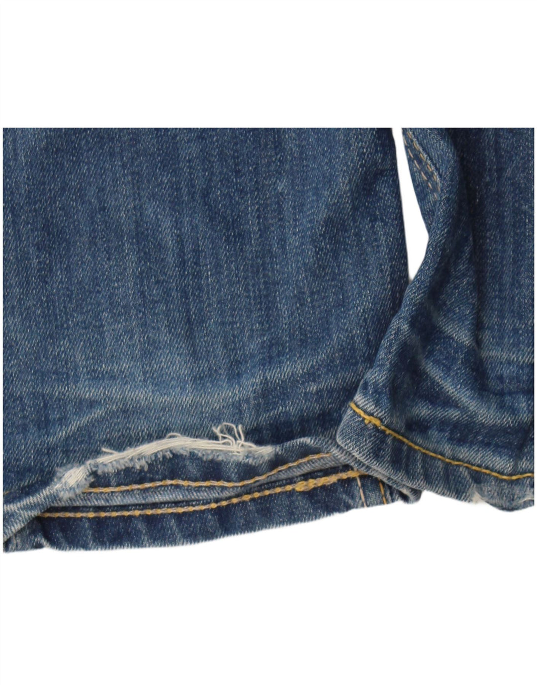 Dondup Damen Slim Jeans W34 L31 Blaue Baumwolle