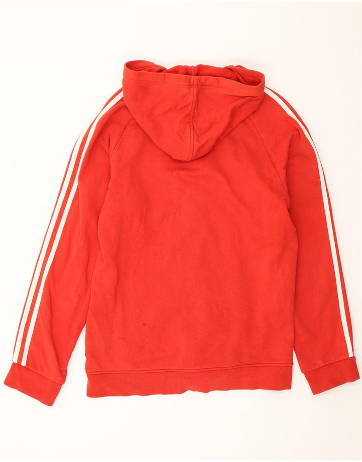 Adidas Herren Zip Hoodie Pullover Kleine rote Baumwolle