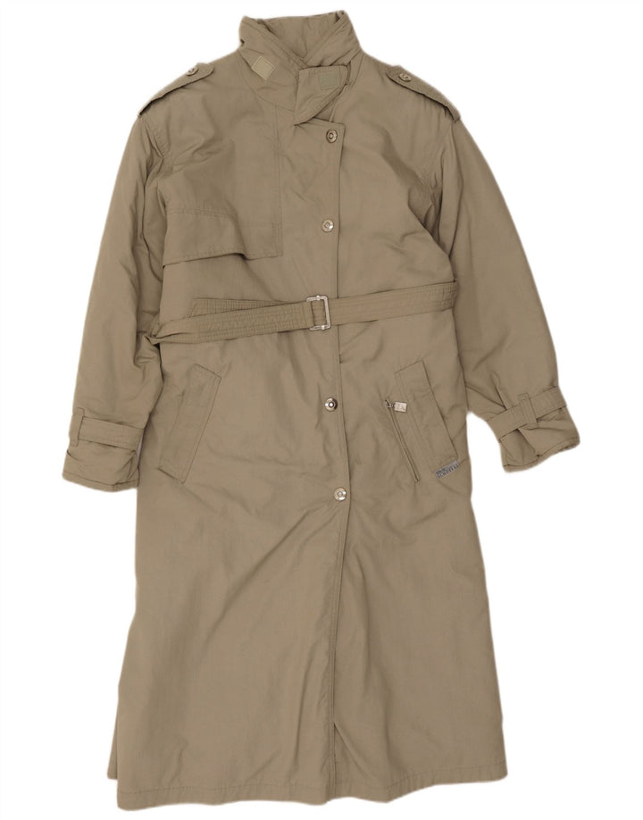 Schöffel Womens Military Oversized Windjacke Mantel EU 40 Mittelgrün