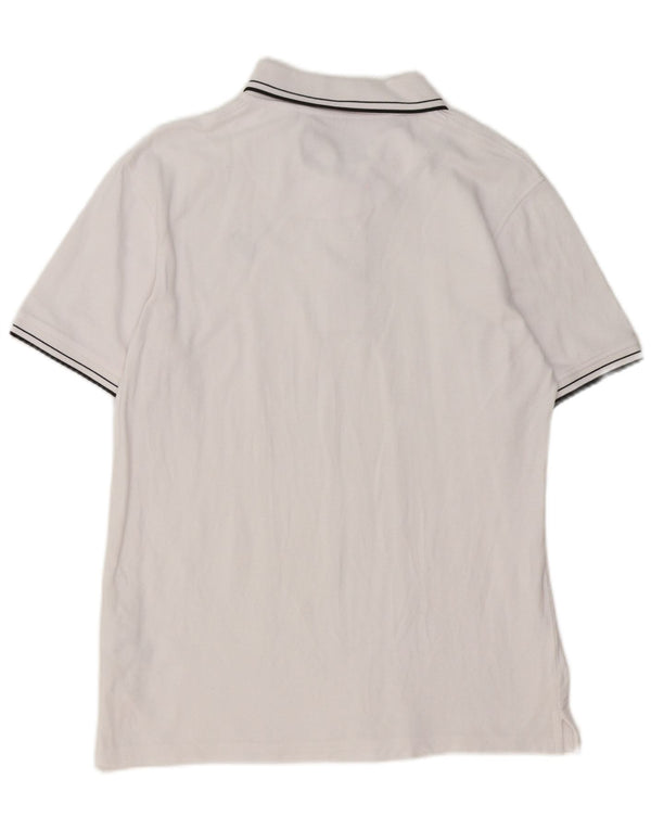 Lyle & Scott Herren-Poloshirt, große weiße Baumwolle