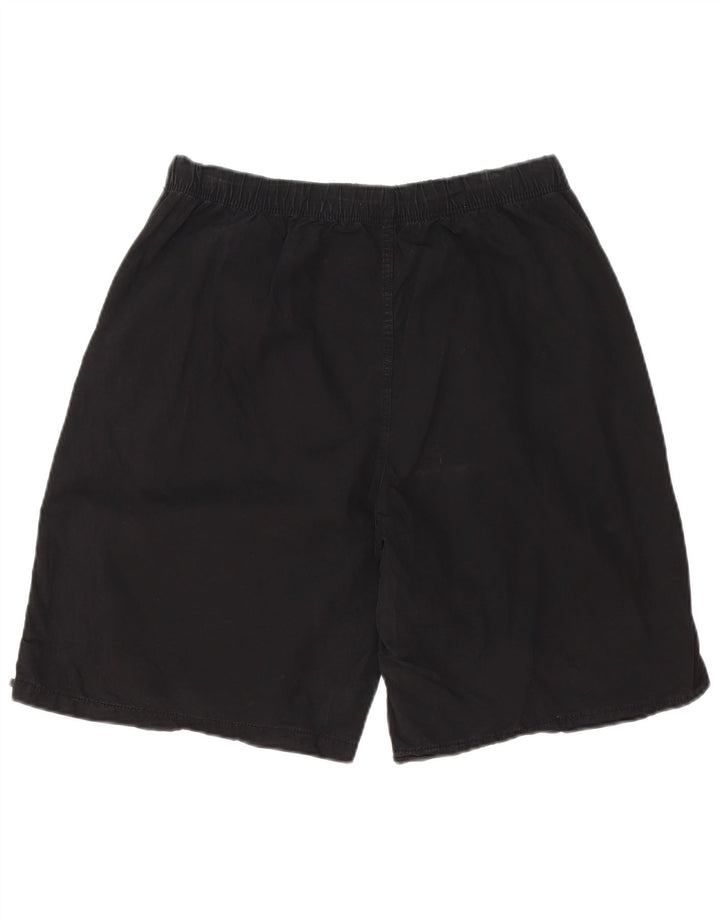 Zara Herren-Freizeitshorts, groß, W34, schwarze Baumwolle