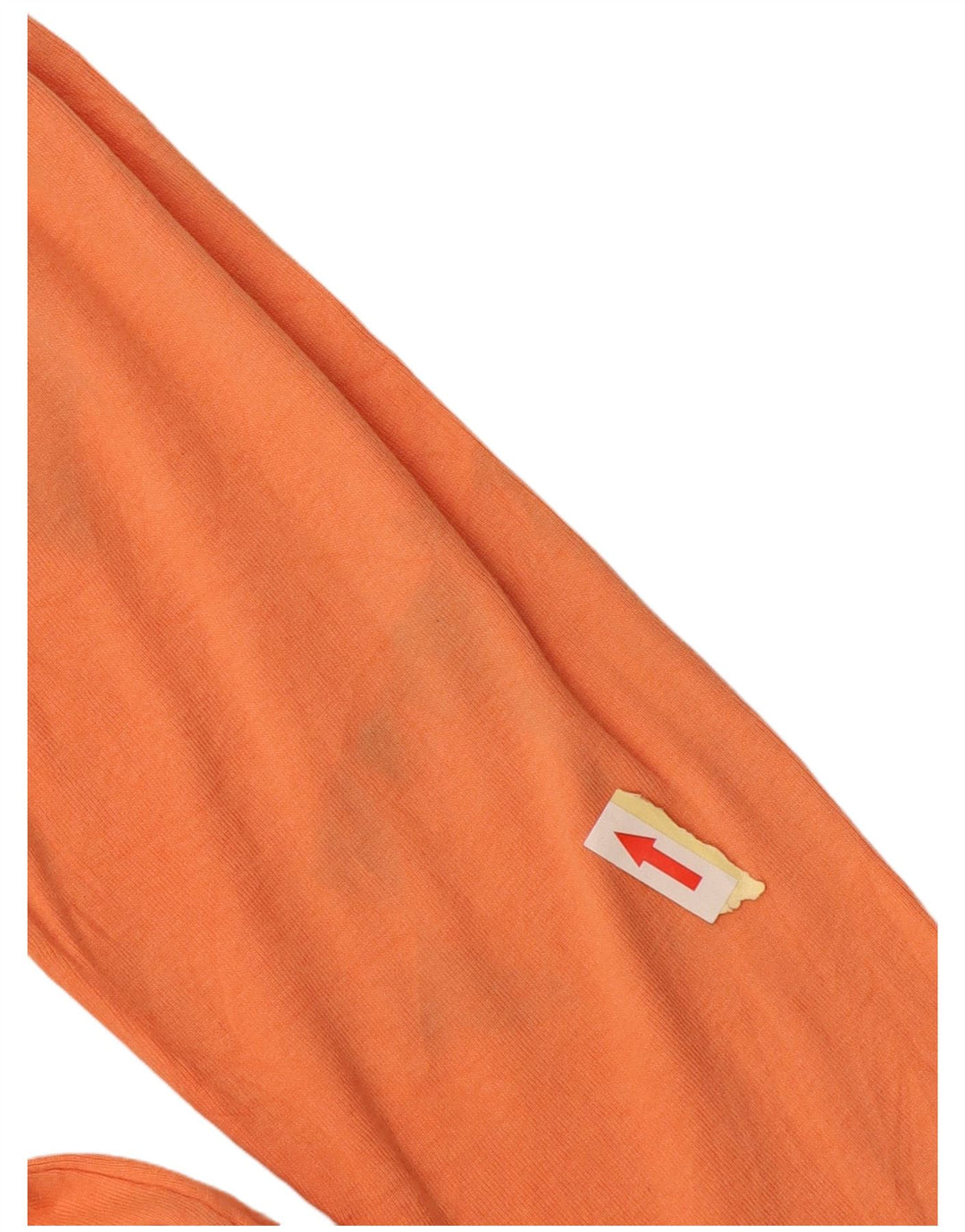 Eddie Bauer Damen Top 3/4 Ärmel UK 12 Mittelorange Baumwolle