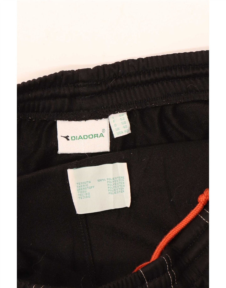Diadora Cargo-Trainingshose für Herren, UK 40, Mittelschwarz, Polyester